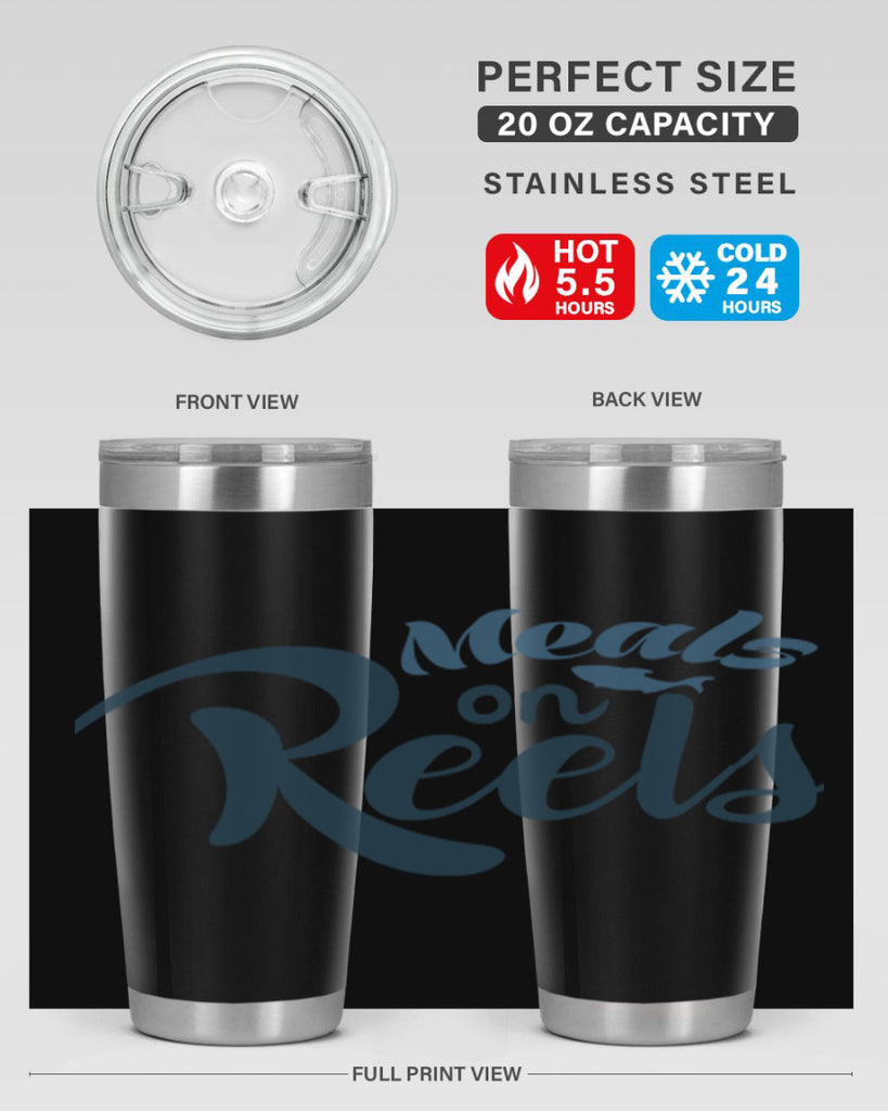 meals on 53#- fishing- Tumbler