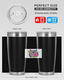 owl 13#- owl- Tumblers