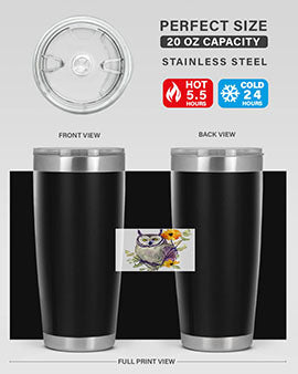 owl 4#- owl- Tumblers