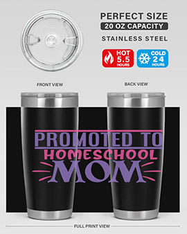 promoted to homeschool mom Style 49#- corona virus- Tumbler
