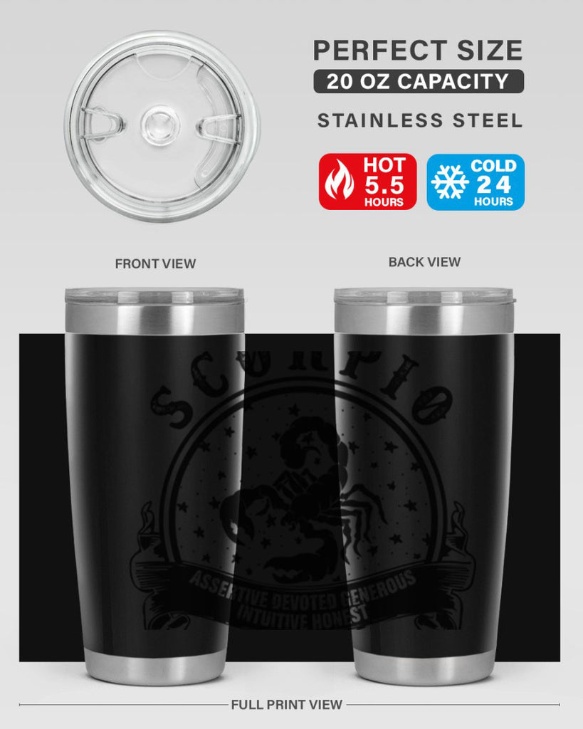 scorpio 29#- zodiac- Tumbler