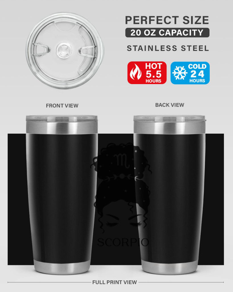 scorpio 453#- zodiac- Tumbler