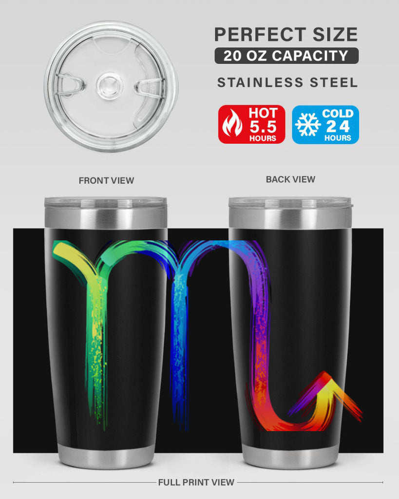 scorpio n 464#- zodiac- Tumbler