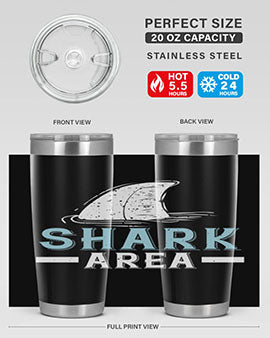 shark area Style 44#- shark  fish- Tumbler