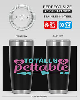totally pettable Style 60#- dog- Tumbler