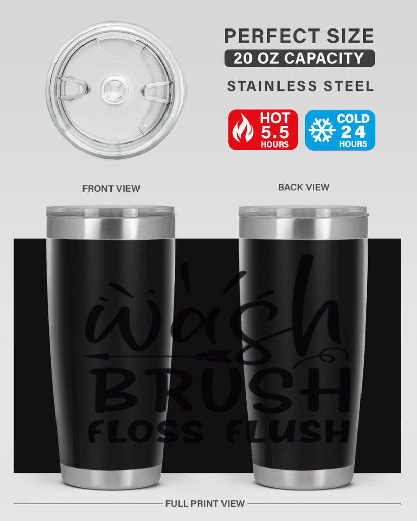 wash brush floss flush 73#- kitchen- Tumbler