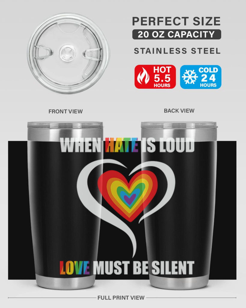 when hate is loud love lgbt 3#- lgbt- Tumbler