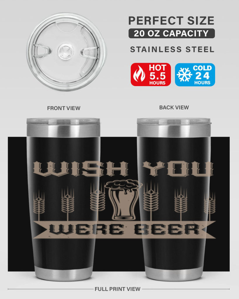 wish you were beerr 1#- beer- Tumbler