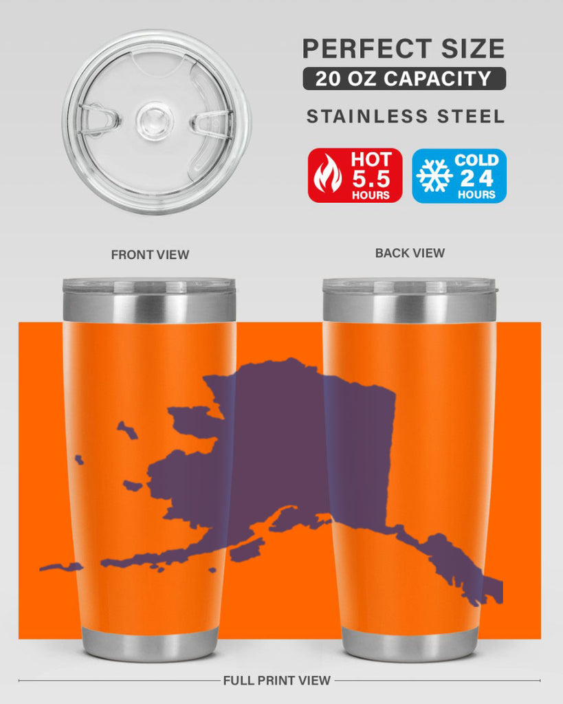Alaska 49#- stateflags- Tumbler