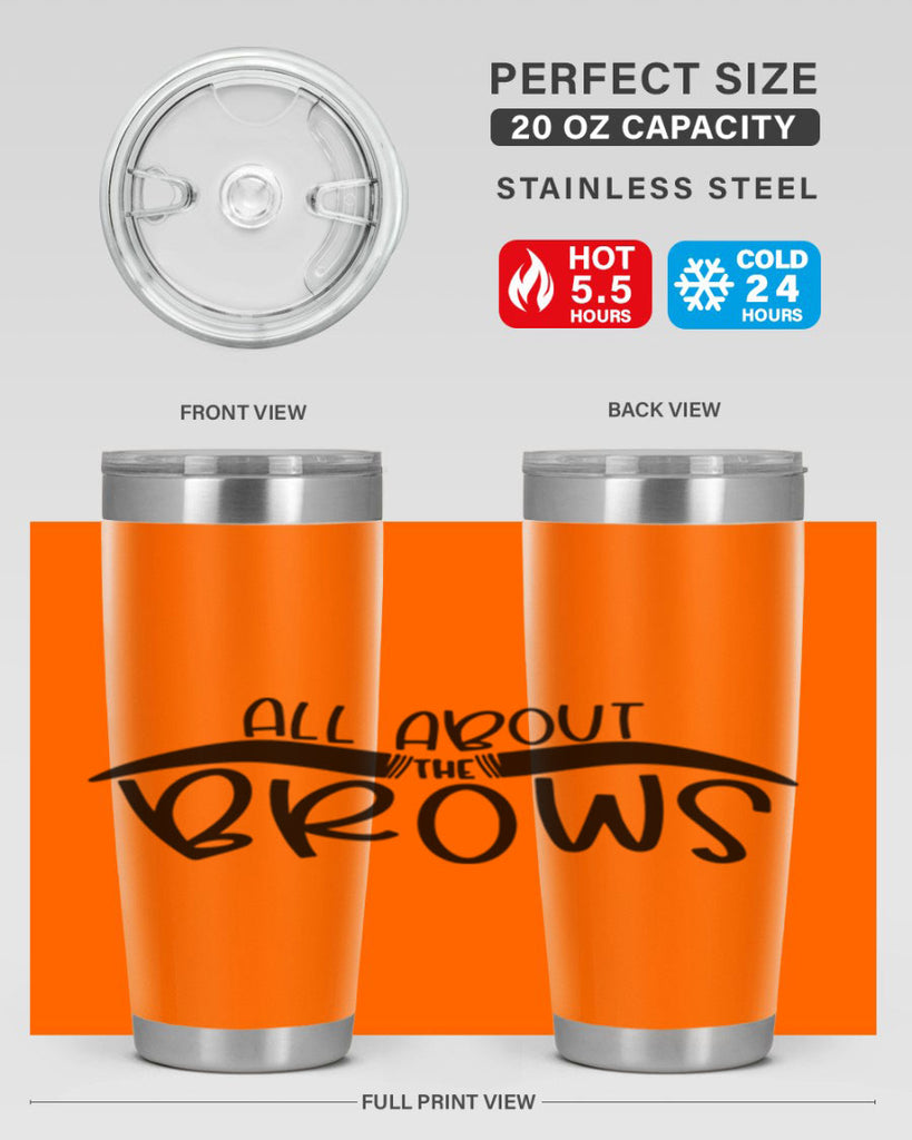 All About The Brows Style 147#- make up- Tumbler