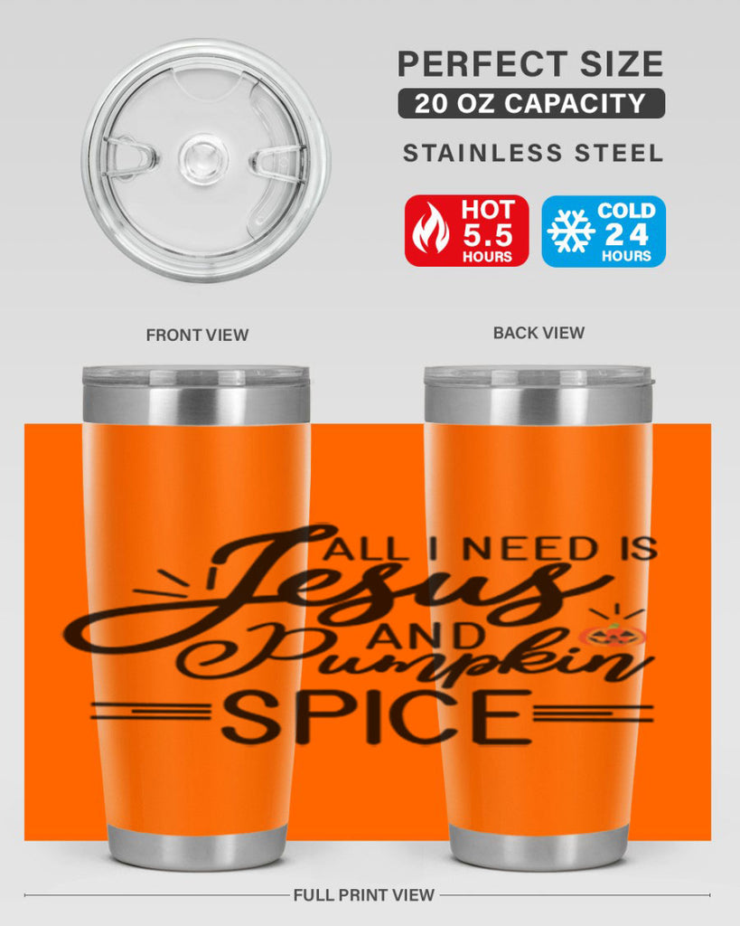 AllineedisJesus 6#- fall- Tumbler