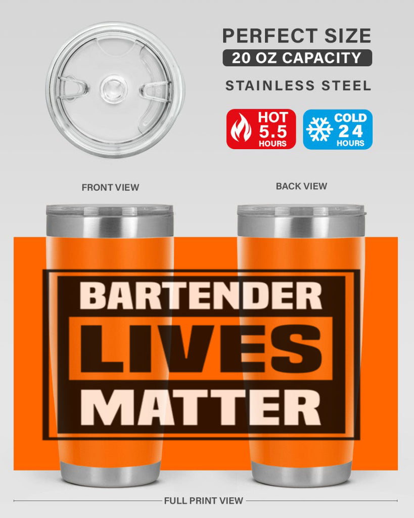 BARTENDER Style 7#- bartender- tumbler