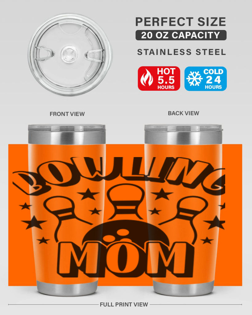 Bowling mom 1404#- bowlig- Tumbler