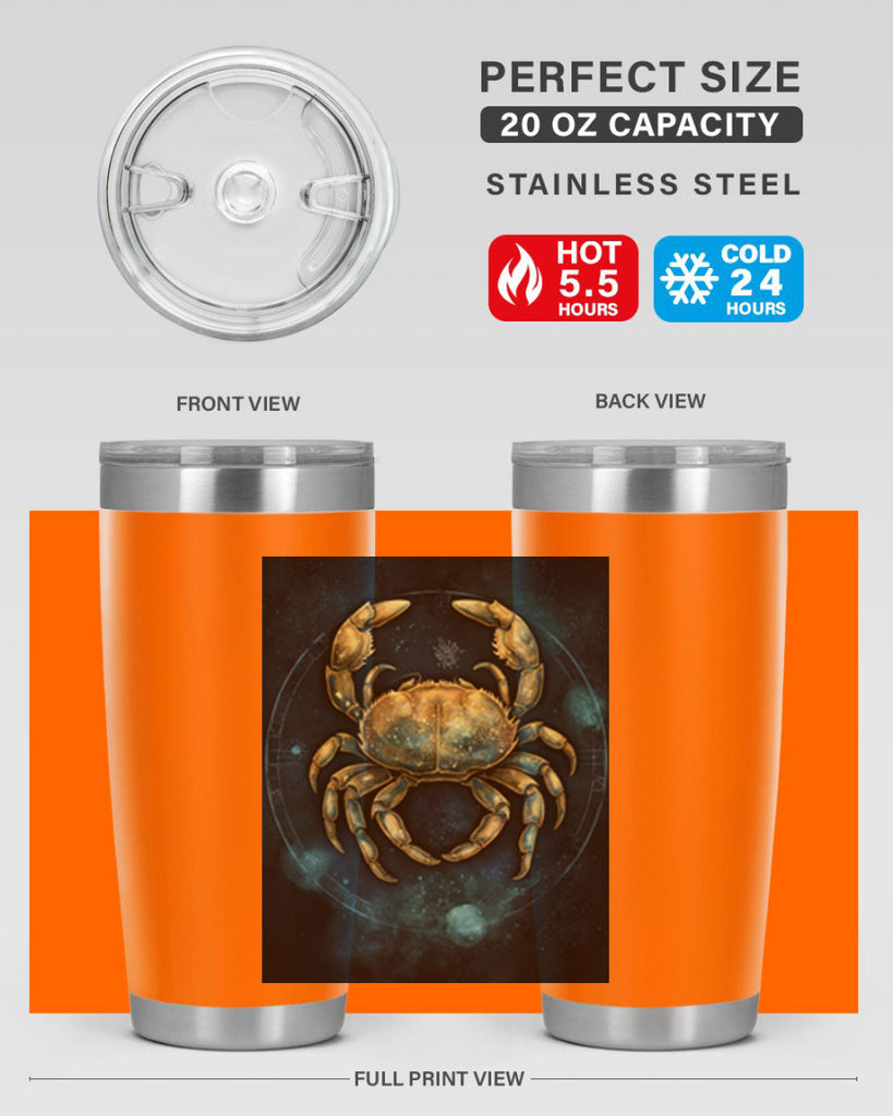 Cancer 57#- zodiac- Tumbler