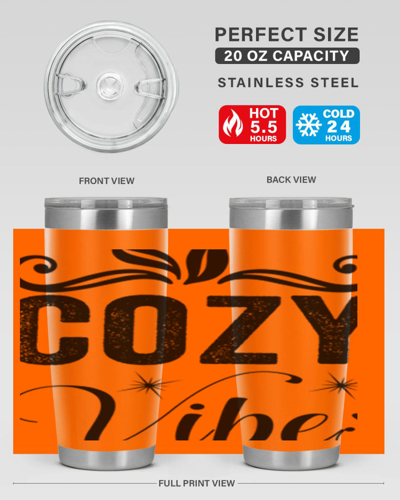 Cozy Vibes 77#- winter- Tumbler