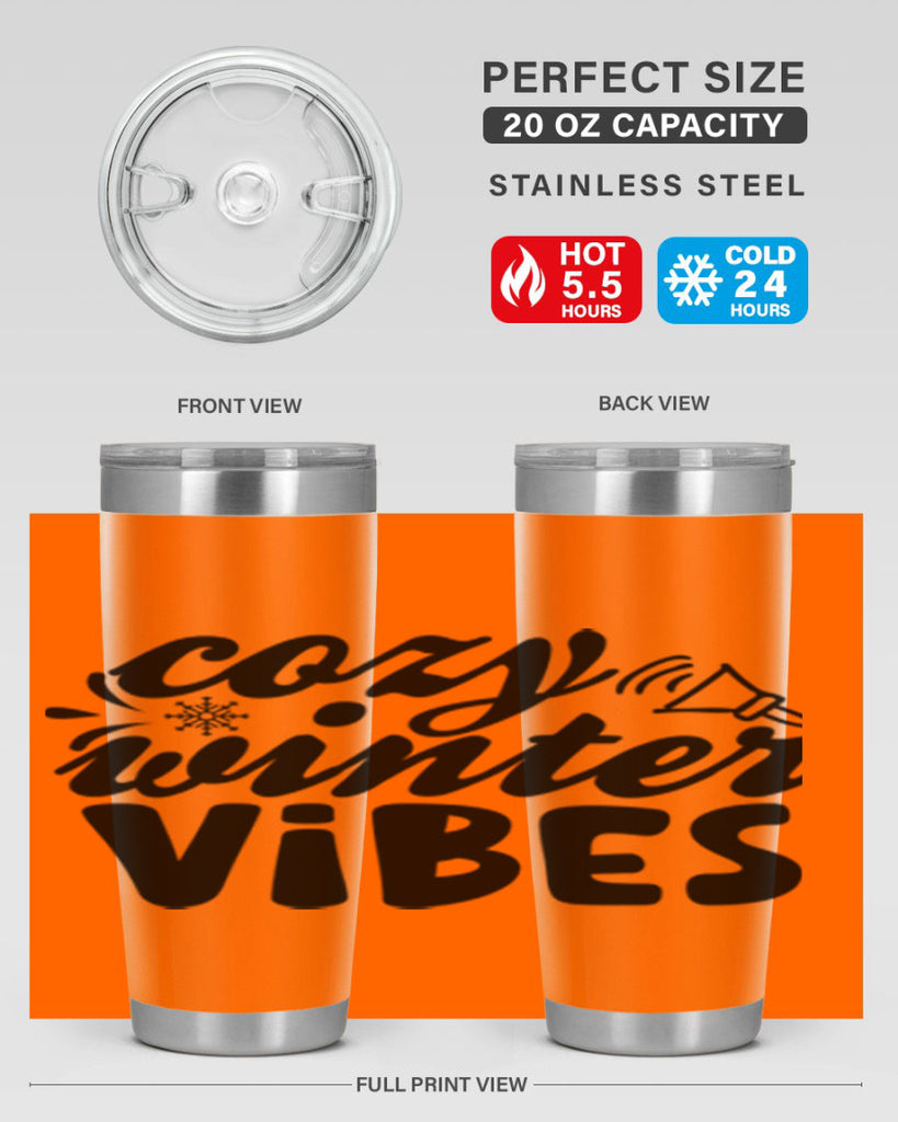Cozy Winter Vibes 67#- winter- Tumbler