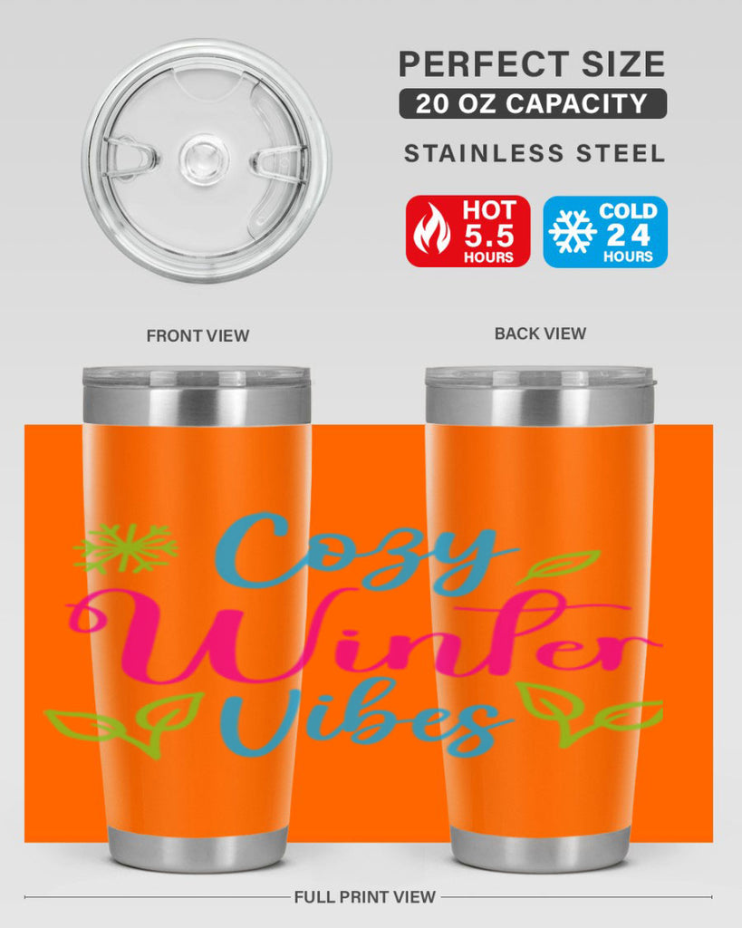 Cozy Winter Vibes 73#- winter- Tumbler