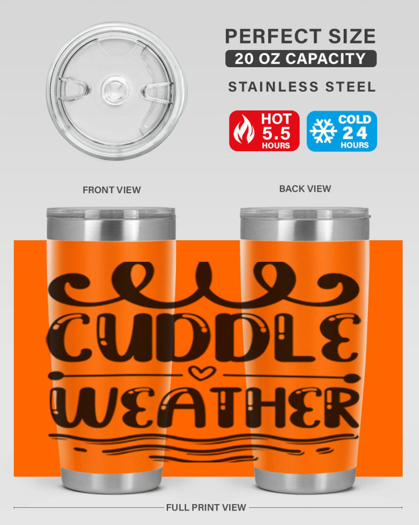 Cuddle Weather 86#- winter- Tumbler
