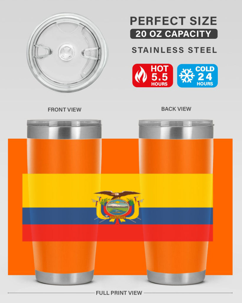 Ecuador 147#- world flags- Tumbler