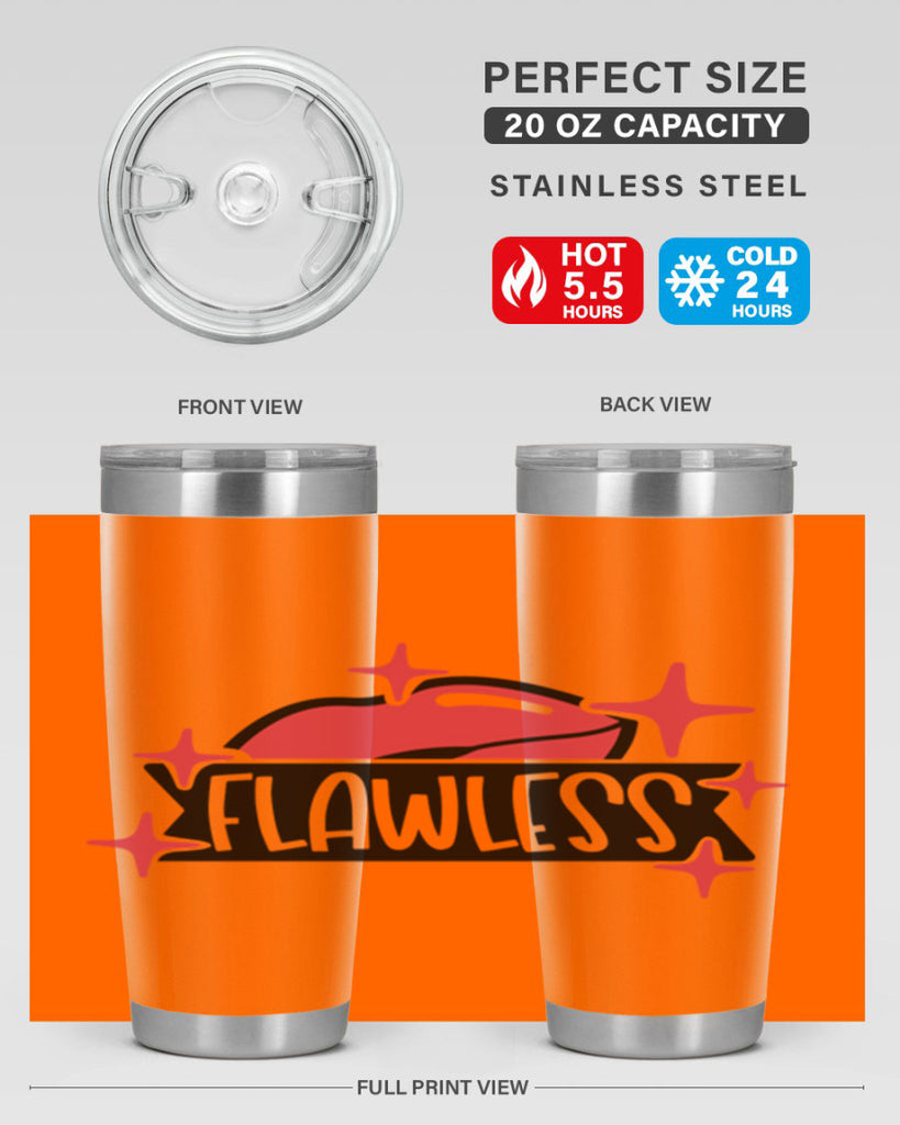 Flawless Style 102#- make up- Tumbler