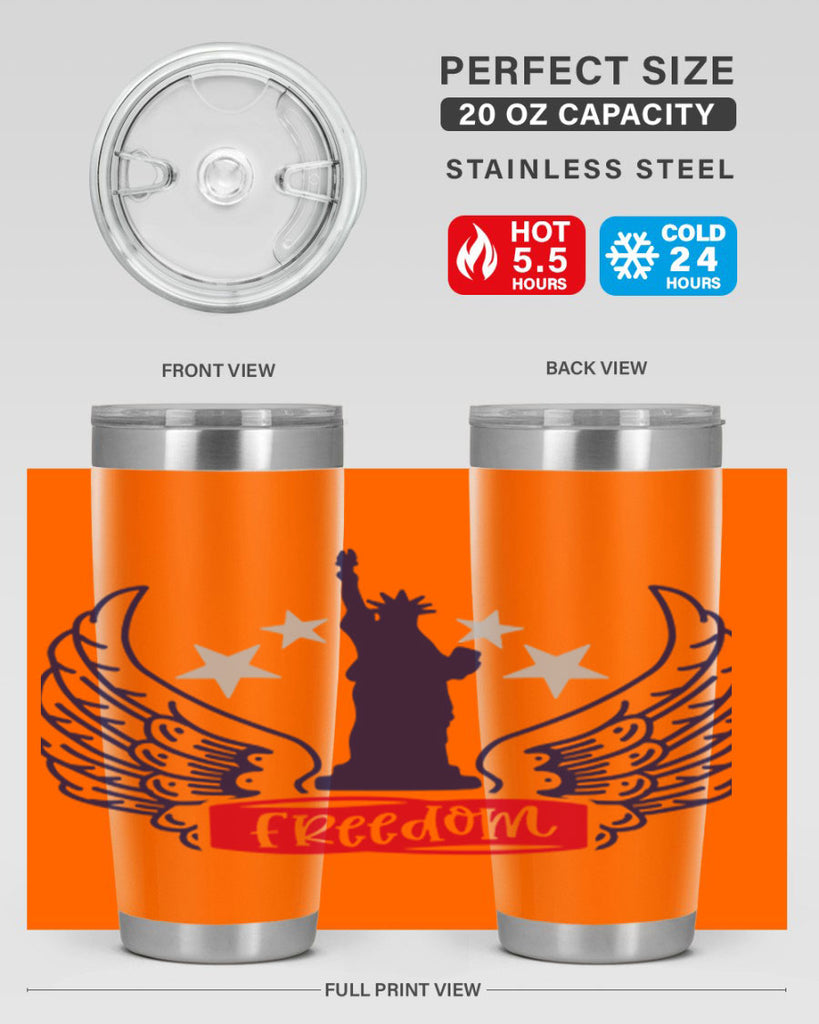 Freedom Style 150#- Fourt Of July- Tumbler