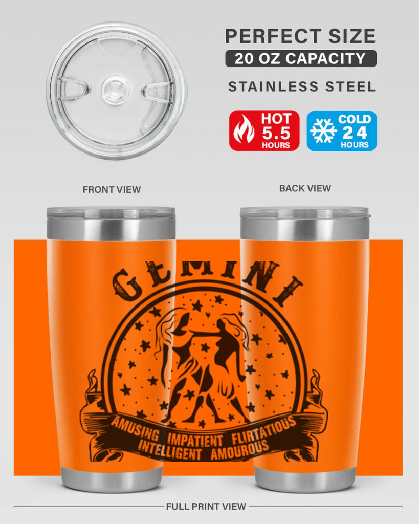Gemini 9#- zodiac- Tumbler
