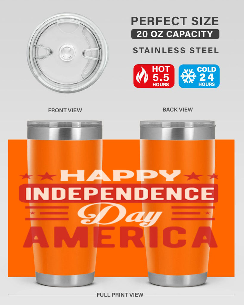 Happy independece day America Style 103#- Fourt Of July- Tumbler