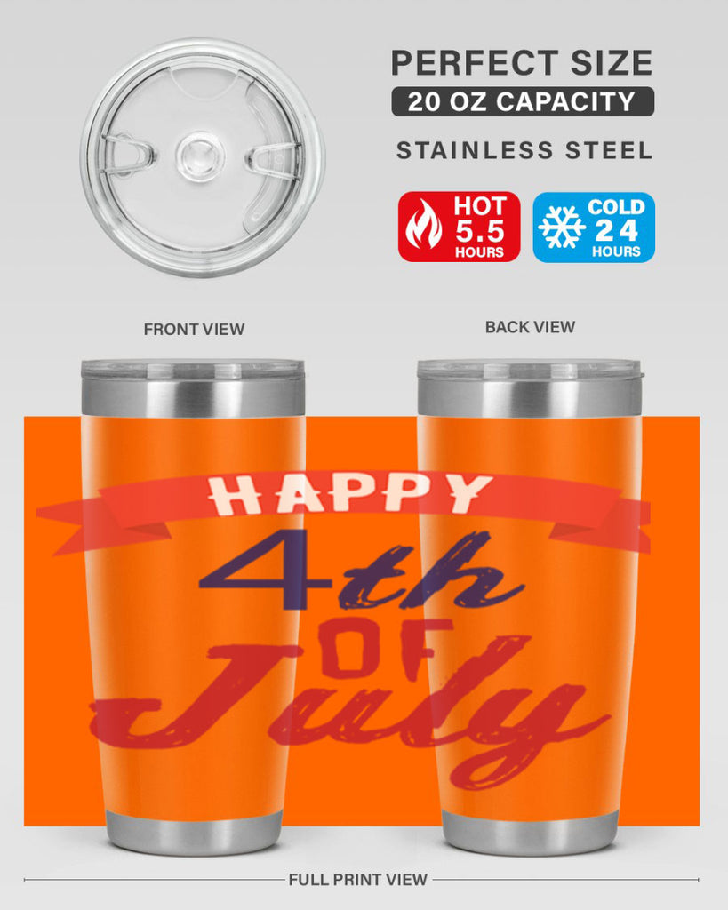 Happy th july Design Style 98#- Fourt Of July- Tumbler