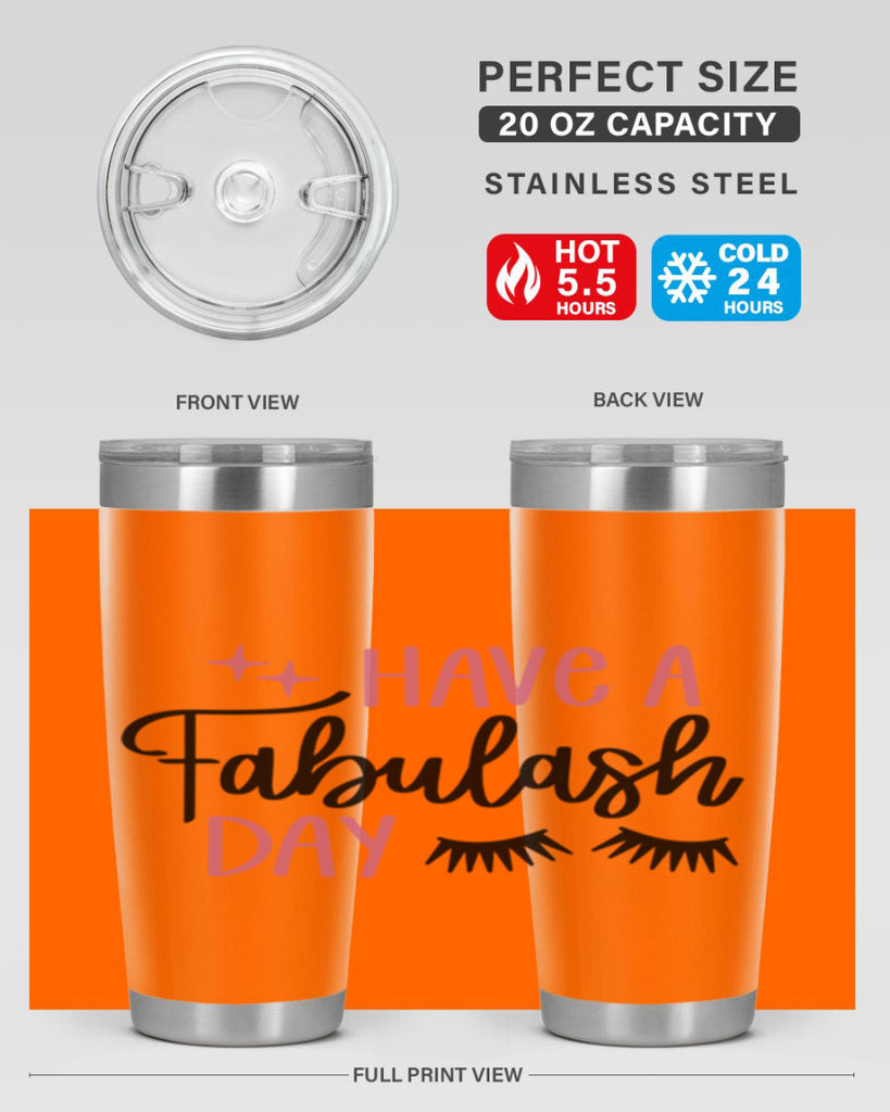 Have Fabulash Day Style 90#- make up- Tumbler