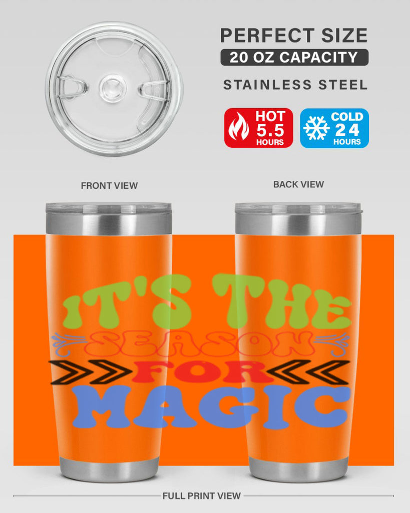 Its the season for magic 260#- winter- Tumbler