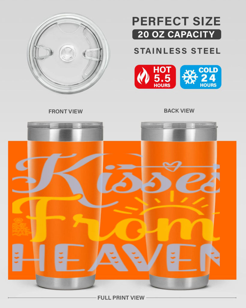 Kisses from heaven282#- winter- Tumbler
