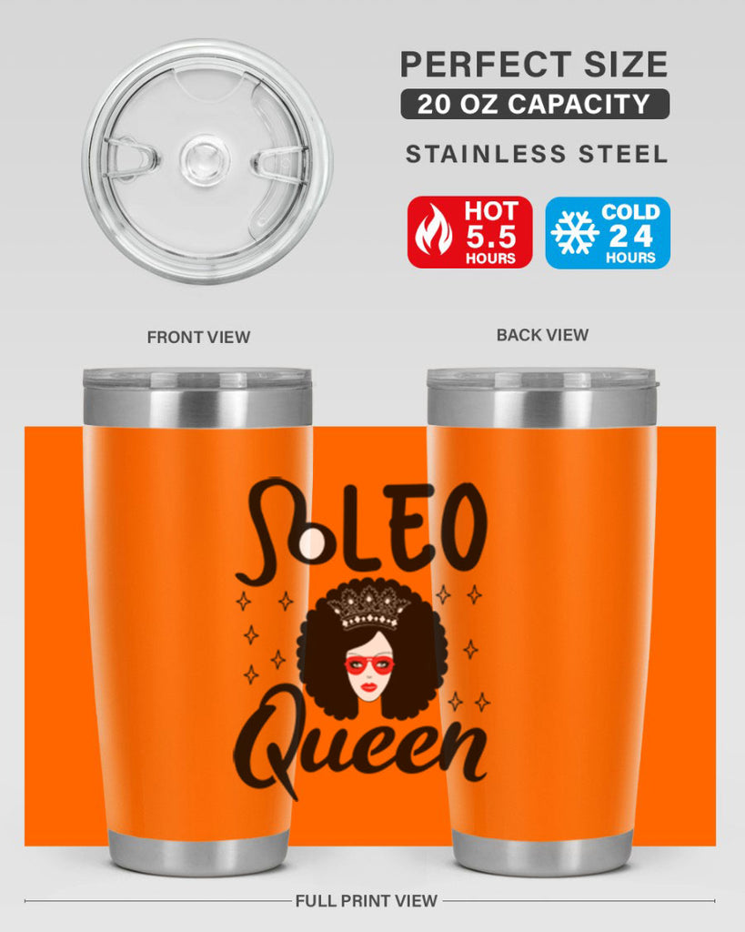 Leo queen 294#- zodiac- Tumbler
