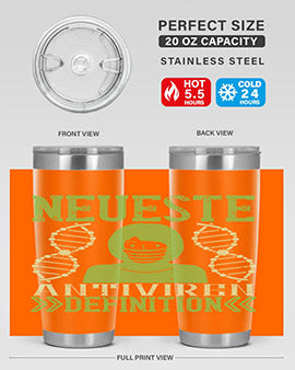 Neueste Antiviren Definition Style 28#- corona virus- Tumbler