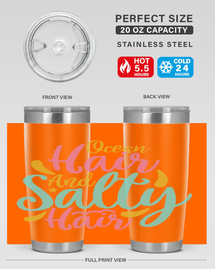 OCEAN HAIR SALTY HAIR Style 60#- summer- Tumbler