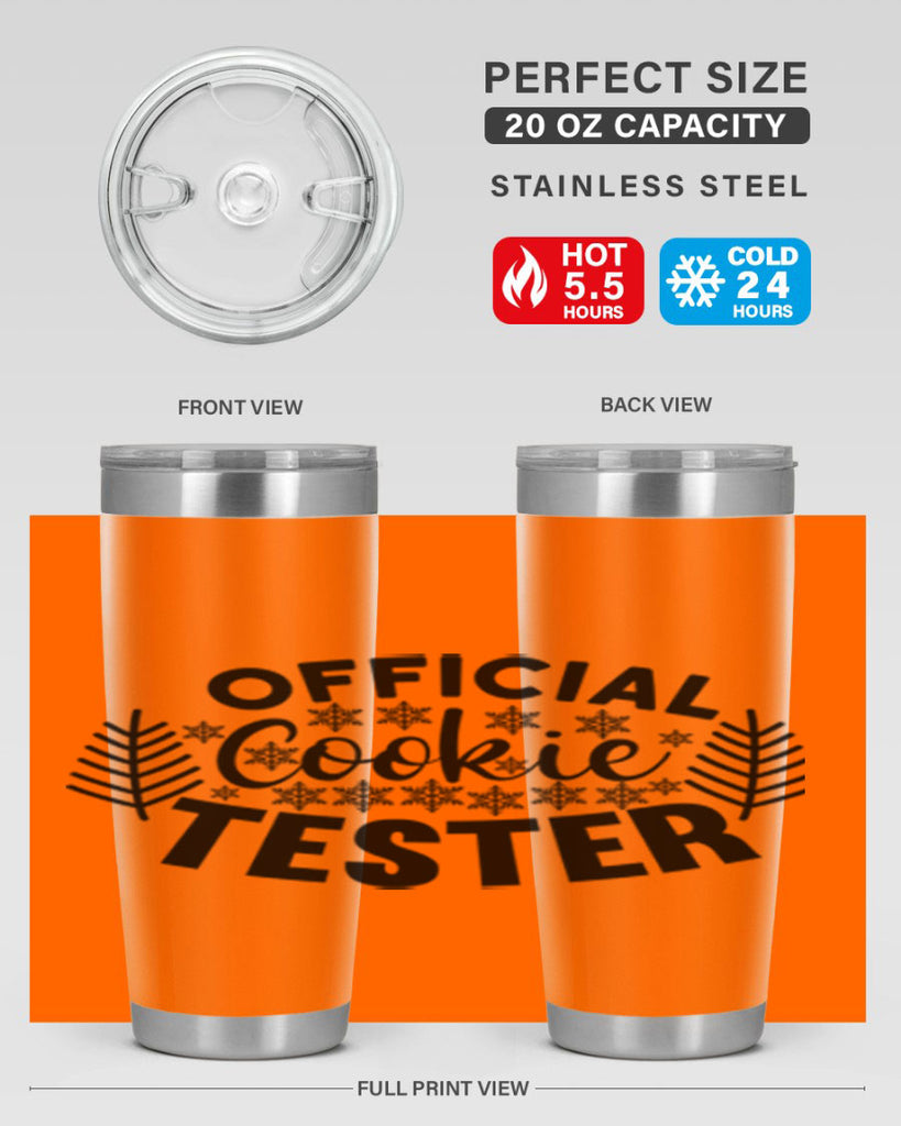 Official Cookie Tester 330#- winter- Tumbler