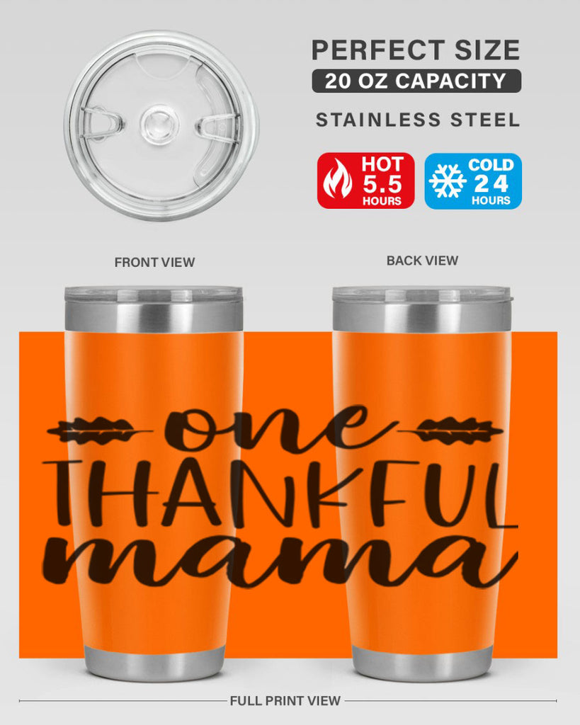 One Thankful Mama 464#- fall- Tumbler