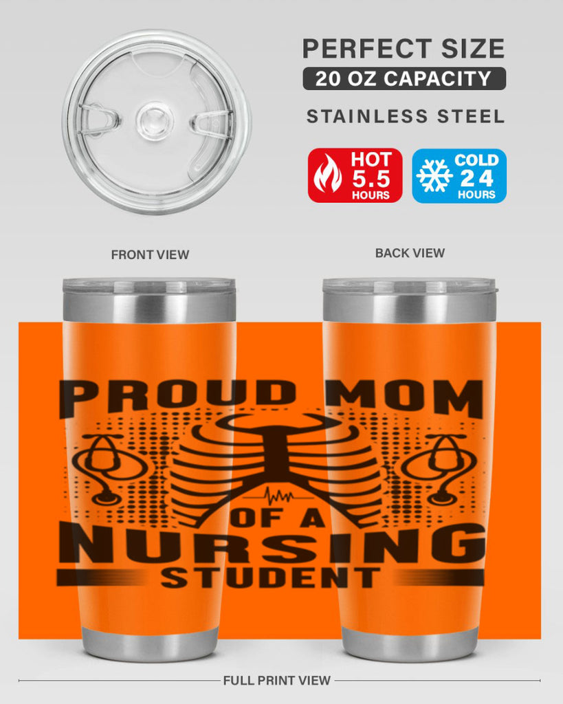 Proud mom Style 255#- nurse- tumbler