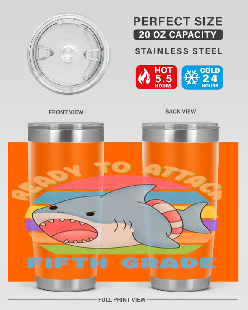Ready to Attack 5th Grade 21#- 5th grade- Tumbler