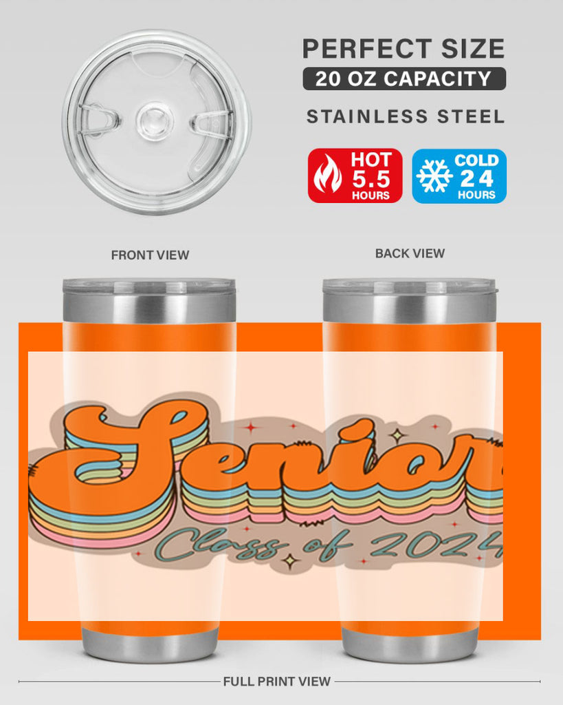 Senior class of 2024 16#- 12th grade- Tumbler