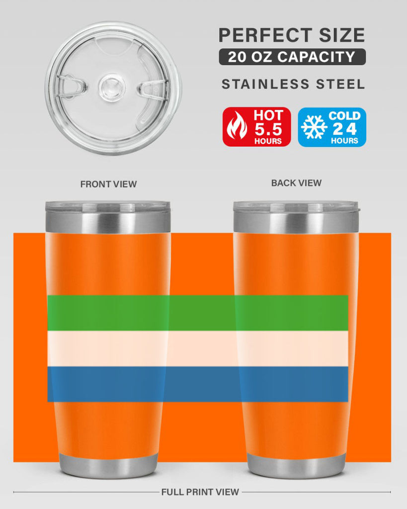 Sierra Leone 42#- world flags- Tumbler