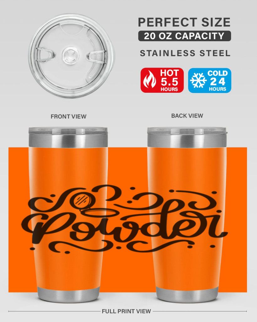 SinglePowder Style 24#- make up- Tumbler