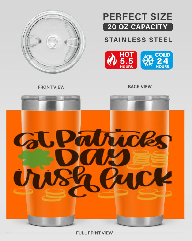 St Patricks Day Irish Luck Style 28#- St Patricks Day- Tumbler