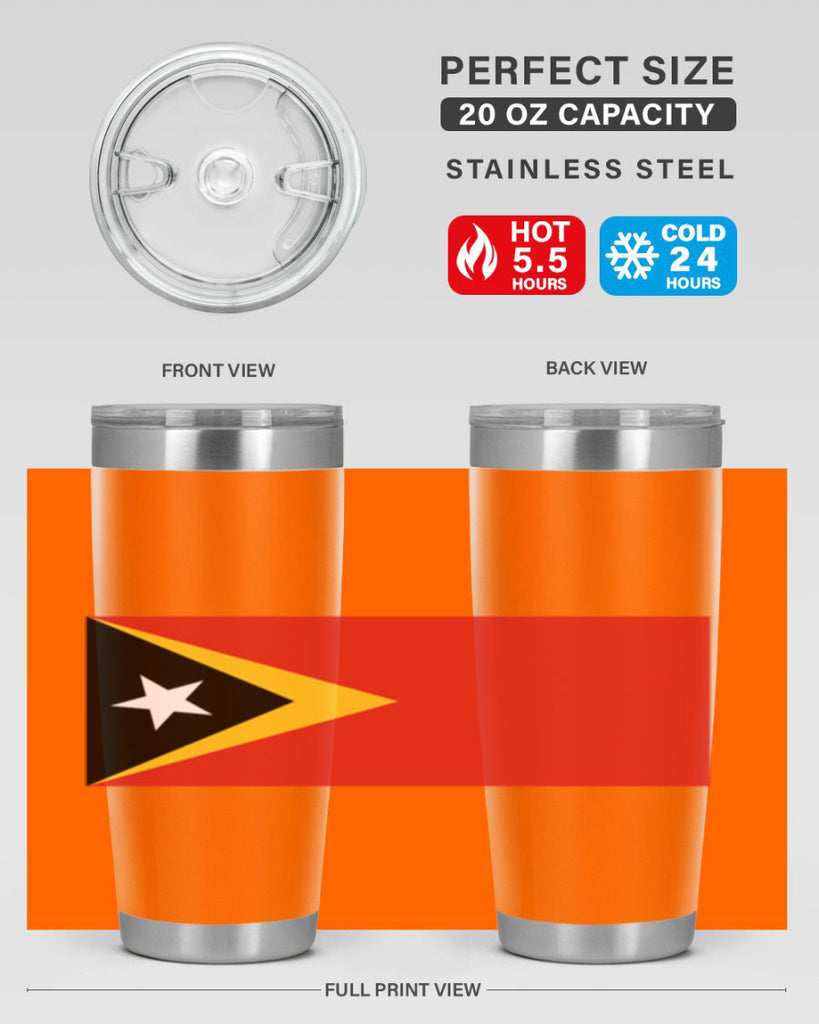 TimorLeste 22#- world flags- Tumbler