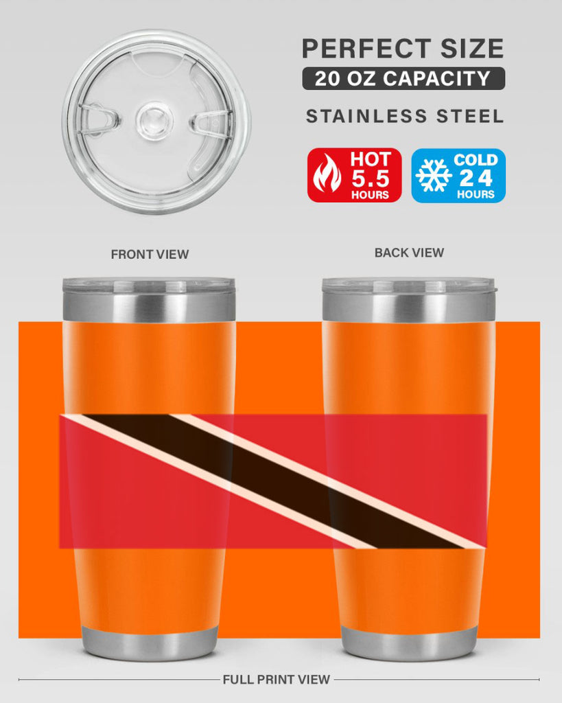 Trinidad and Tobago 19#- world flags- Tumbler