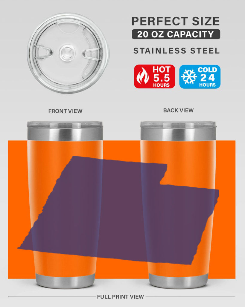Utah 7#- stateflags- Tumbler