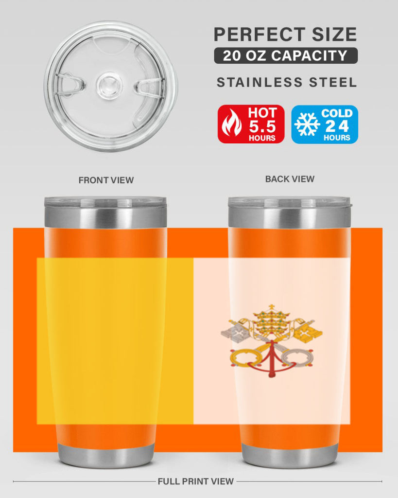 Vatican City 6#- world flags- Tumbler