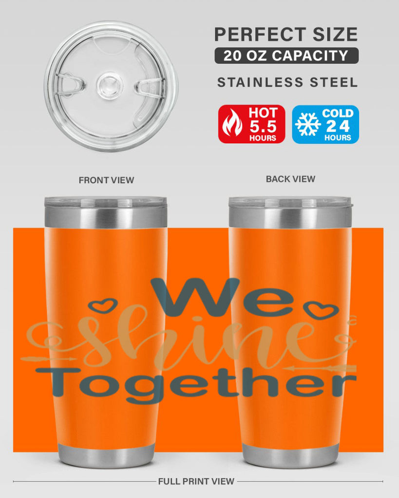 We Shine Together 153#- fashion- Cotton Tank