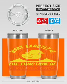 What exactly is the function of a rubber duck Style 10#- duck- Tumbler