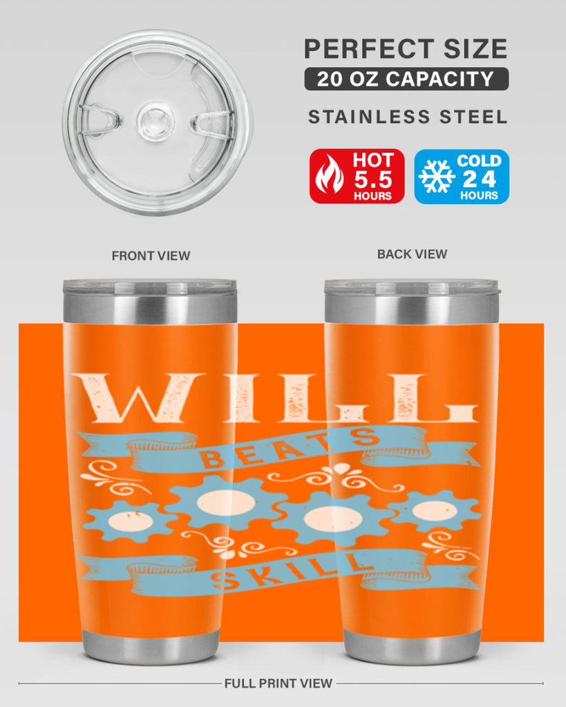 Will beats skill Style 10#- coaching- tumbler