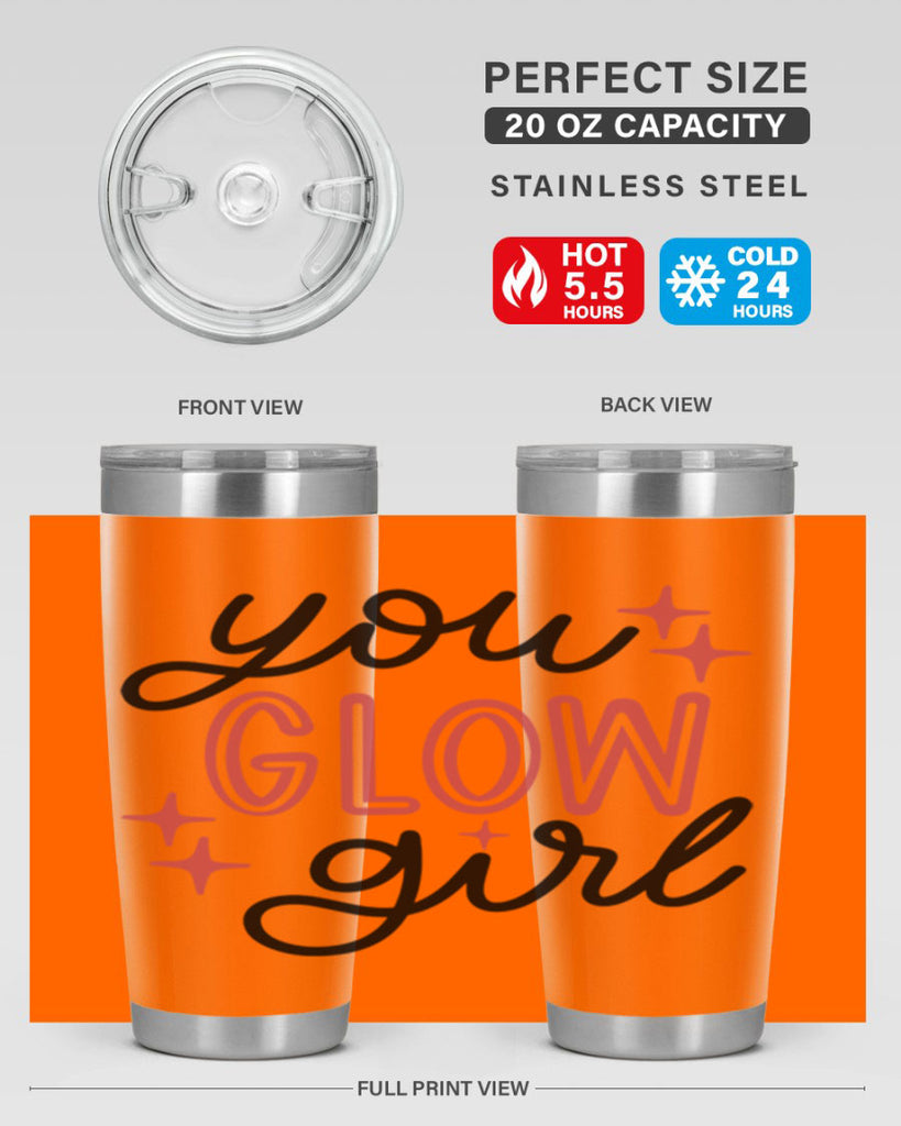 You Glow Girl Style 5#- make up- Tumbler